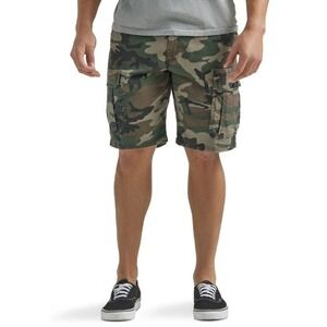 Wrangler Men's Relaxed Fit Cargo Shorts Size 40 Camo Casual Outdoor Comfort‎